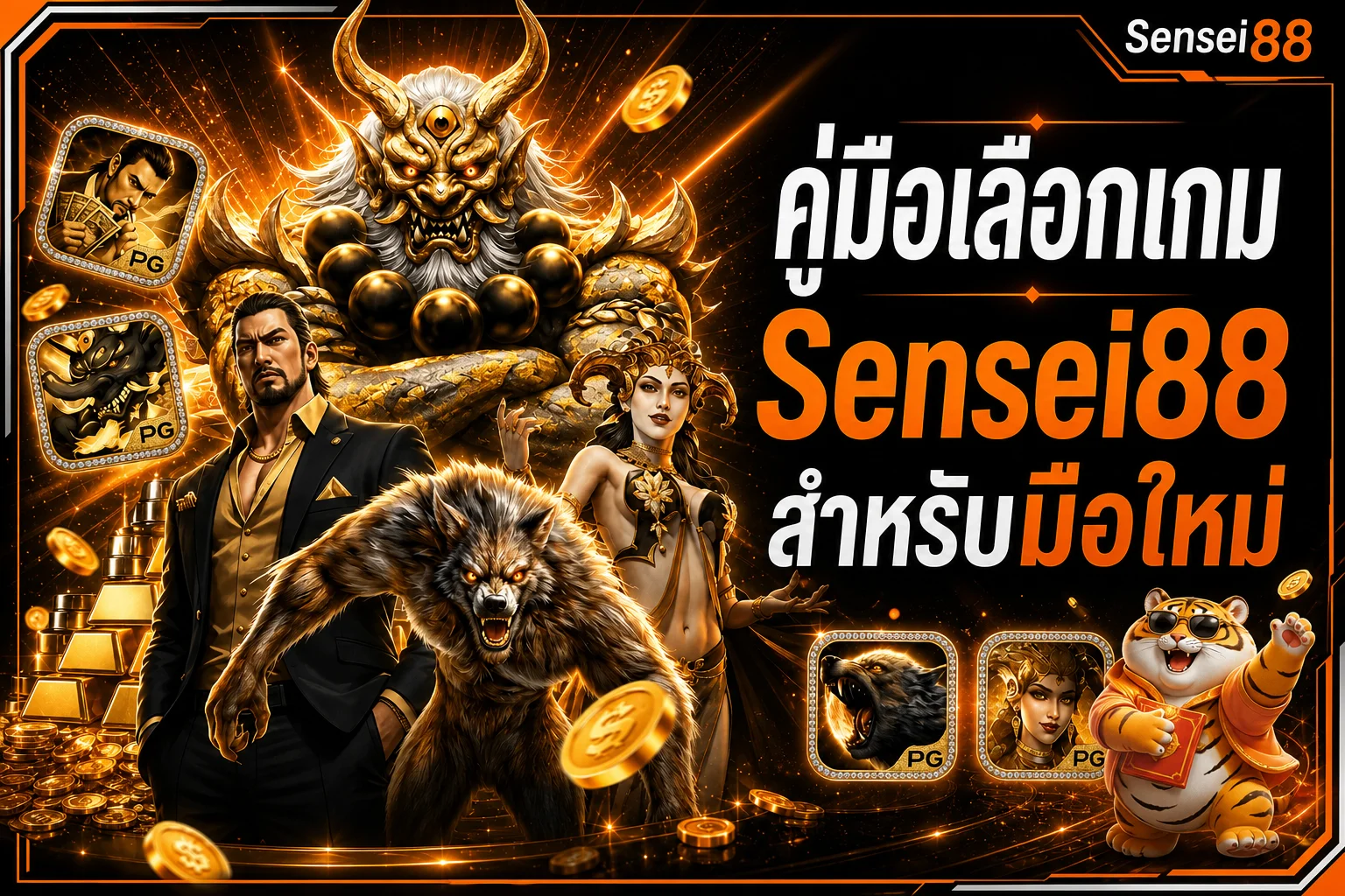 Sensei88 – คู่มือเลือกเกมออนไลน์สำหรับมือใหม่